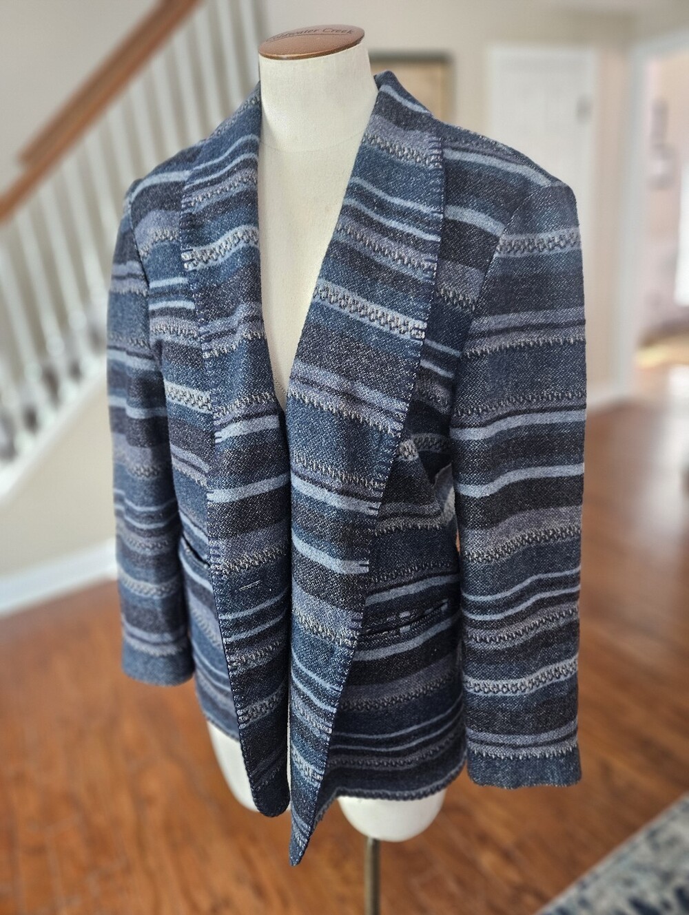 VTG 80s David Paul Wool Blend Jacket Small - Picture 2 of 5